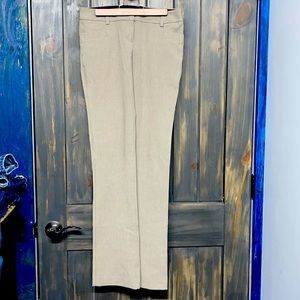 Express Women's Columnist Barely Boot, taupe colored Career Pants Size 00R NWT.